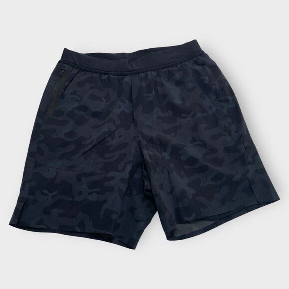 Ten Thousand Mens Interval 7” Black Camo Lined Training Shorts size Small New - Picture 1 of 10